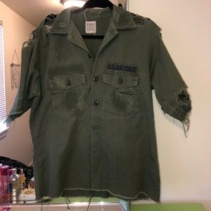 Furst of a Kind Army Button Down